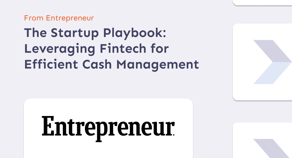 The Startup Playbook_ Leveraging Fintech for Efficient Cash Management